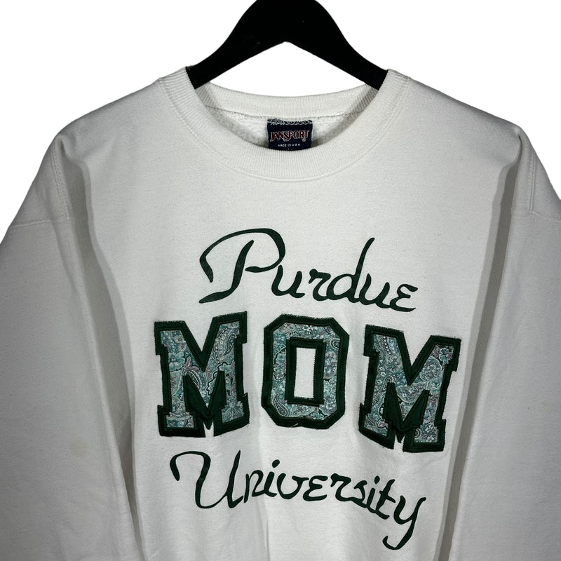 Vintage Purdue University Mom Crewneck