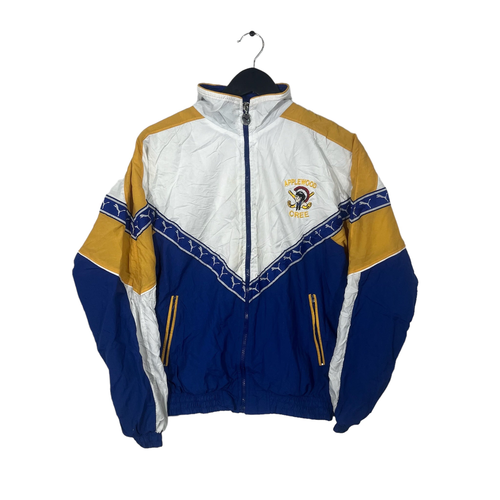 Vintage Puma Applewood Cree Light Track Jacket Youth