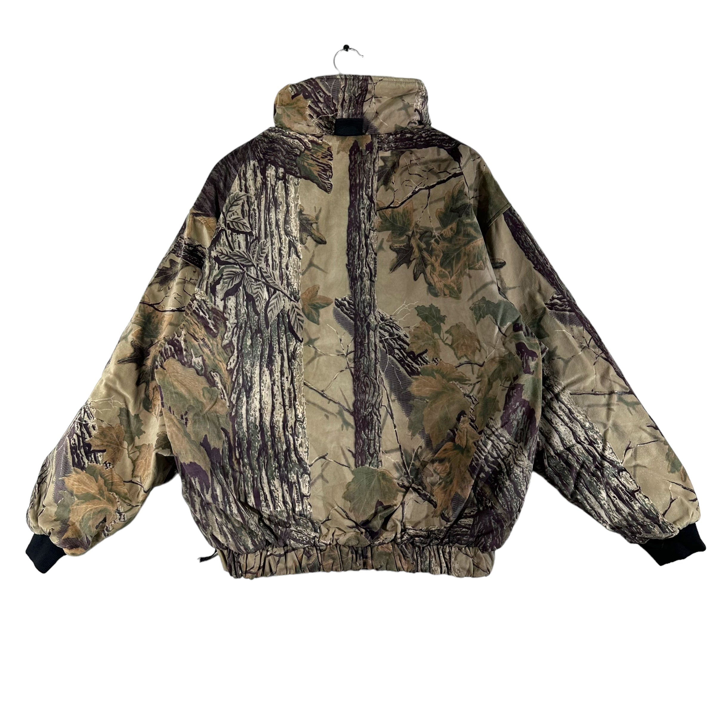 Reversible Waterproof Camo Full Zip Hunting Jacket