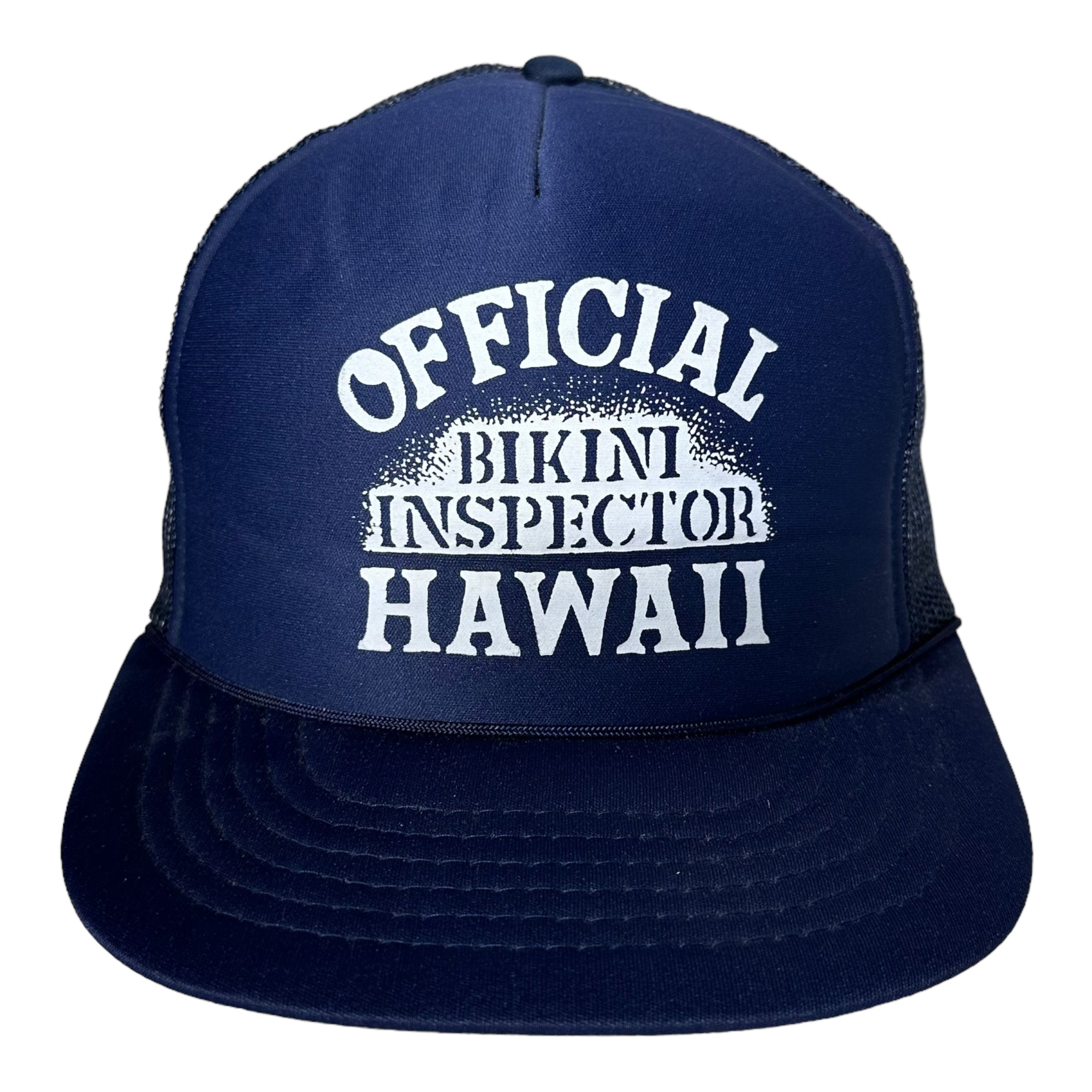 Vintage Bikini Inspector Hawaii Trucker Snapback 90s