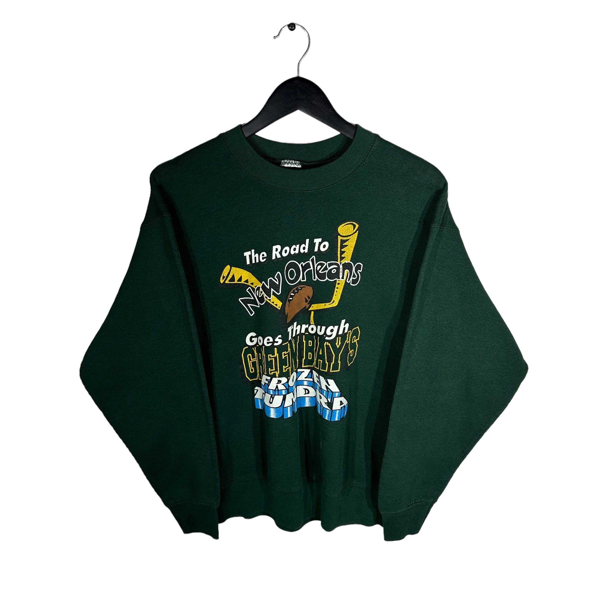 Vintage "...Green Bay's Frozen Tundra" Crewneck