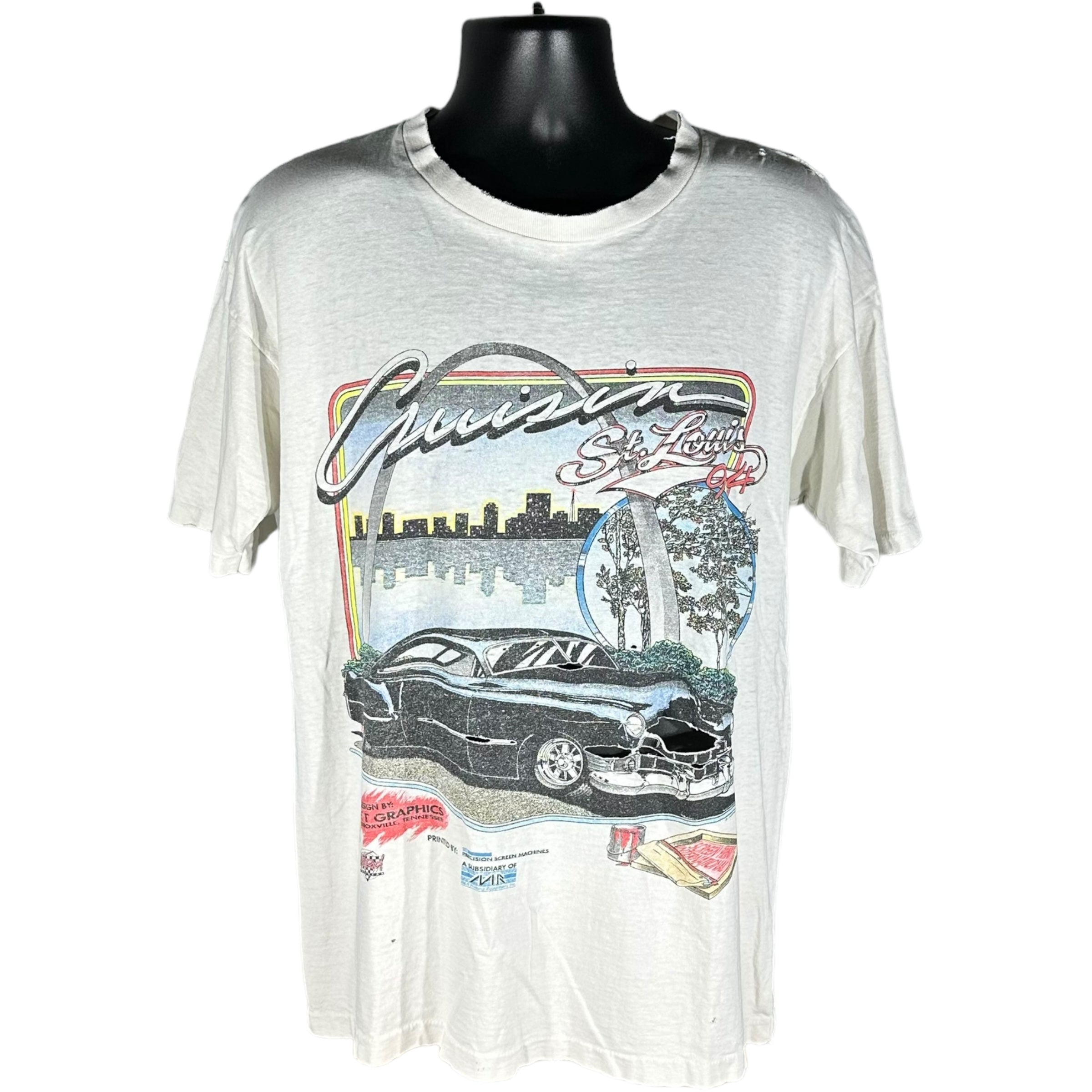 Vintage "Cruisin St. Louis" Car Tee 1994