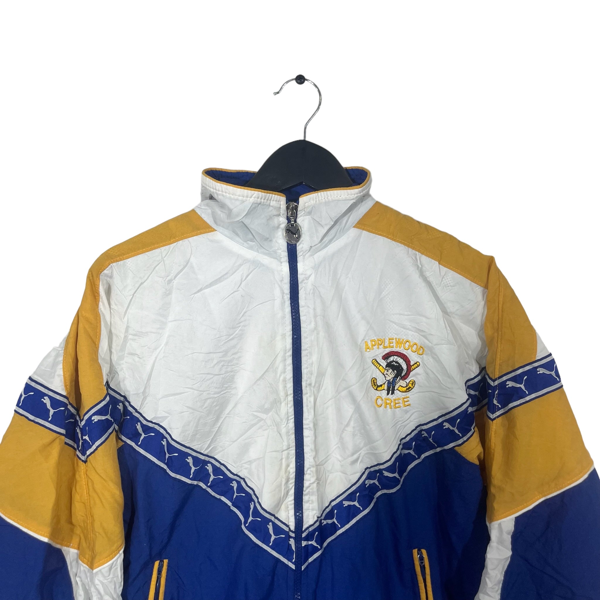 Vintage Puma Applewood Cree Light Track Jacket Youth
