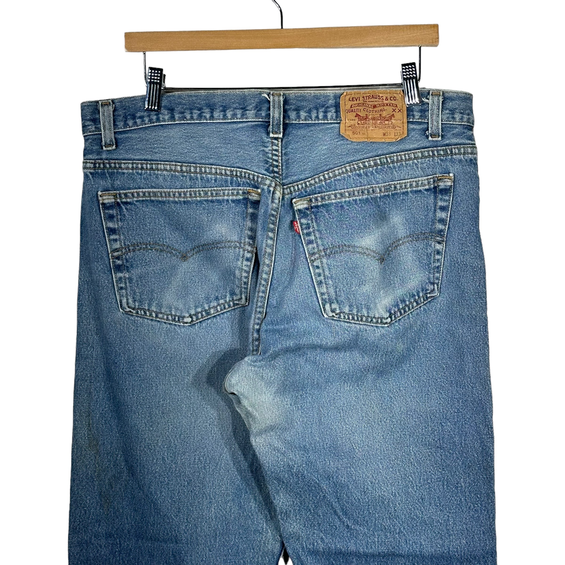 Vintage Levi's 501 Distressed Jeans