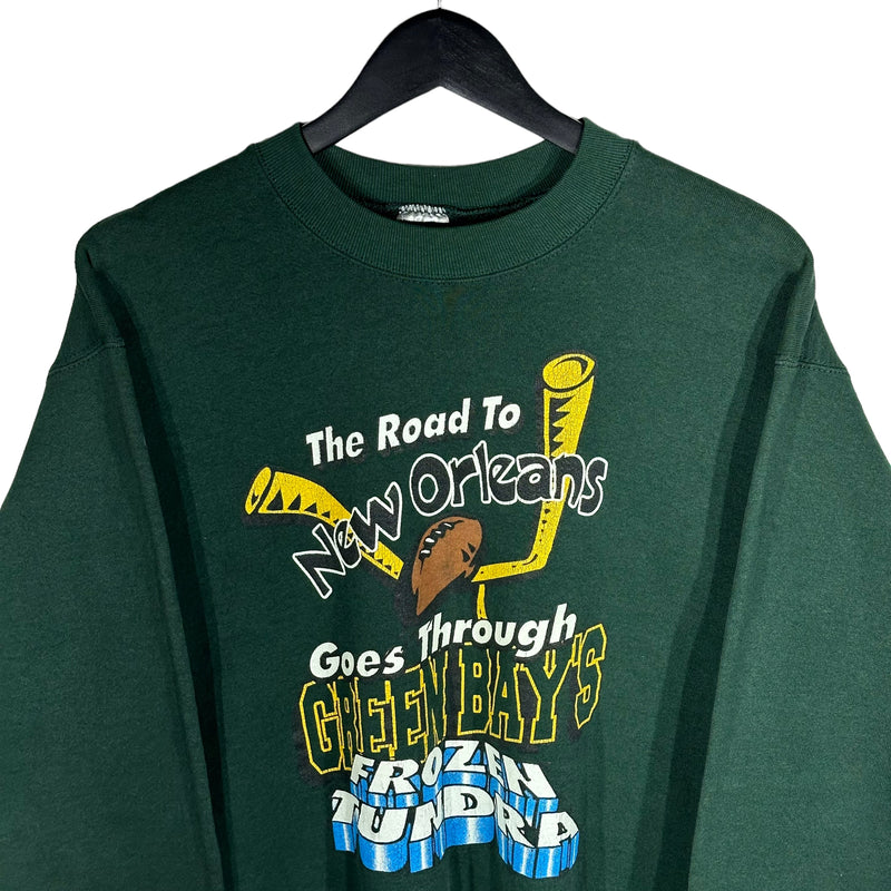 Vintage "...Green Bay's Frozen Tundra" Crewneck