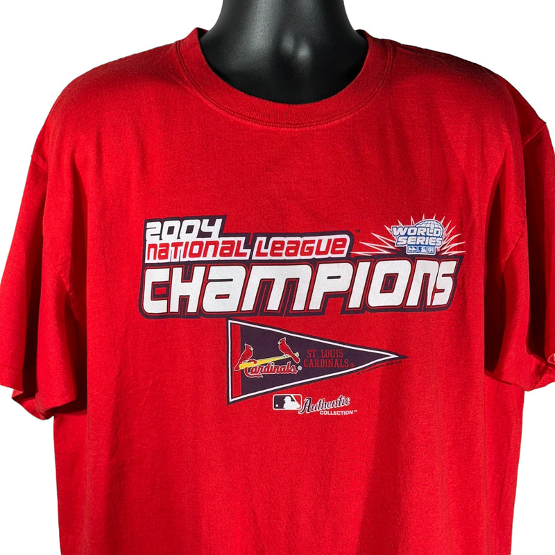 Vintage St. Louis Cardinals World Series National League Champions Tee 2004