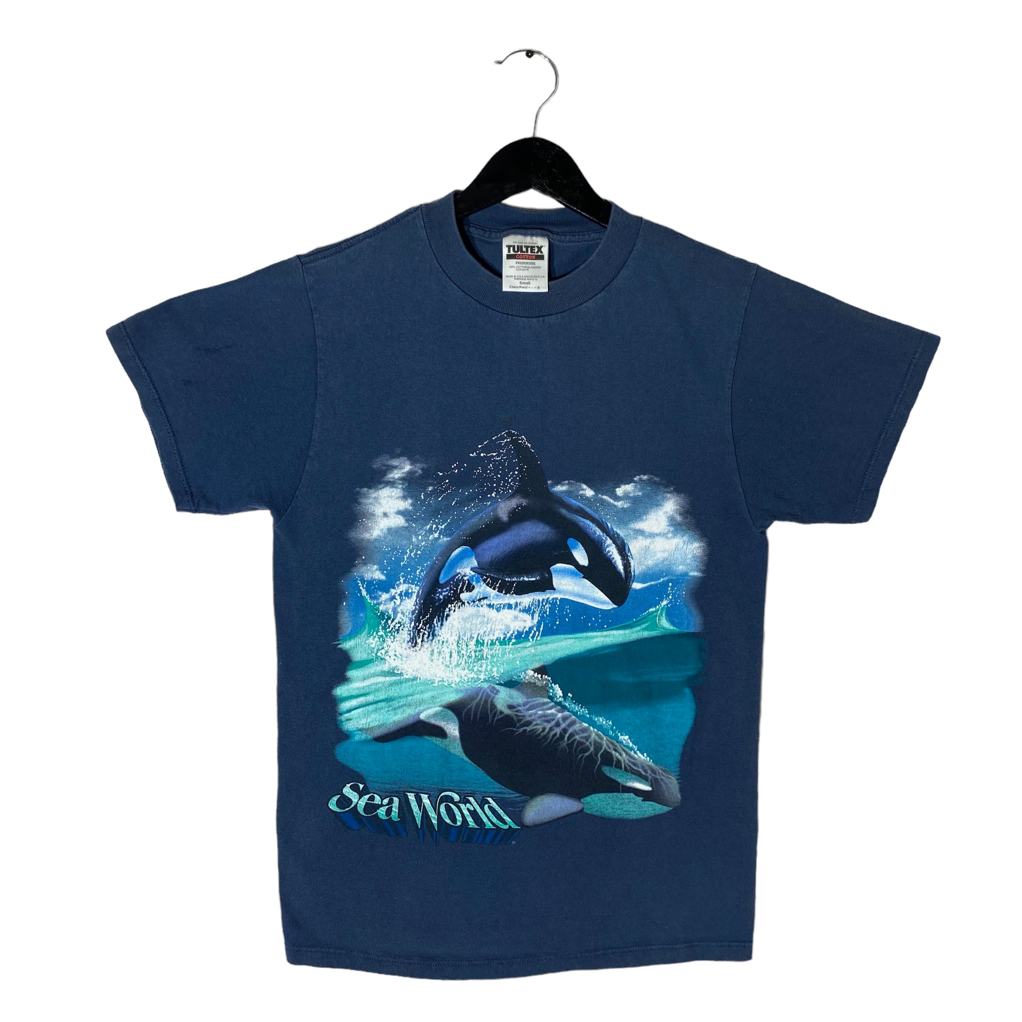 Vintage Sea World Killer Whales Tee 90s