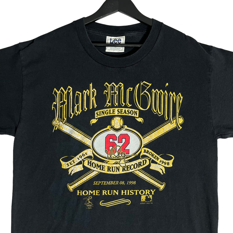 Vintage Mark McGuire Home Run Record Tee 1998