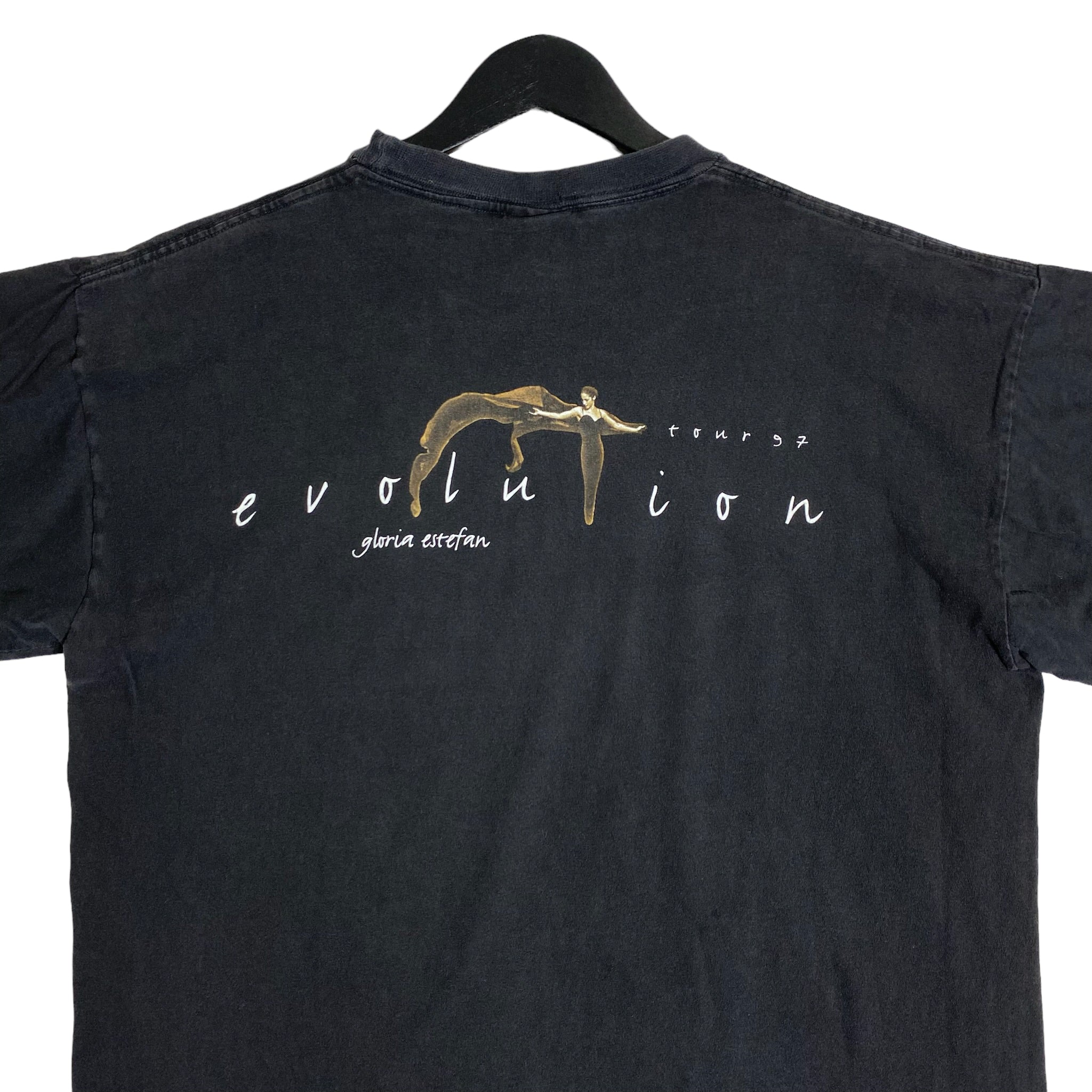 Vintage Gloria Estefan "Evolution Tour" Tee 1996