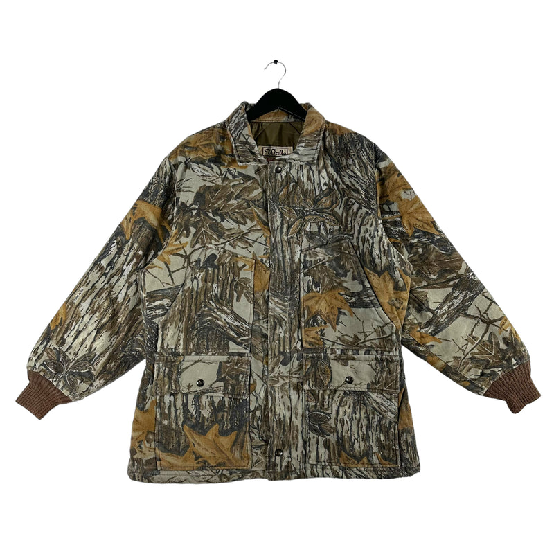 Vintage Walls Camo Full Zip Chore Coat