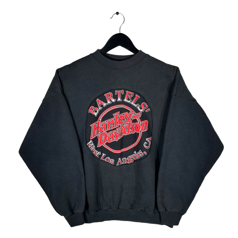 Vintage Harley Davidson Bartels Cut & Sew Crewneck