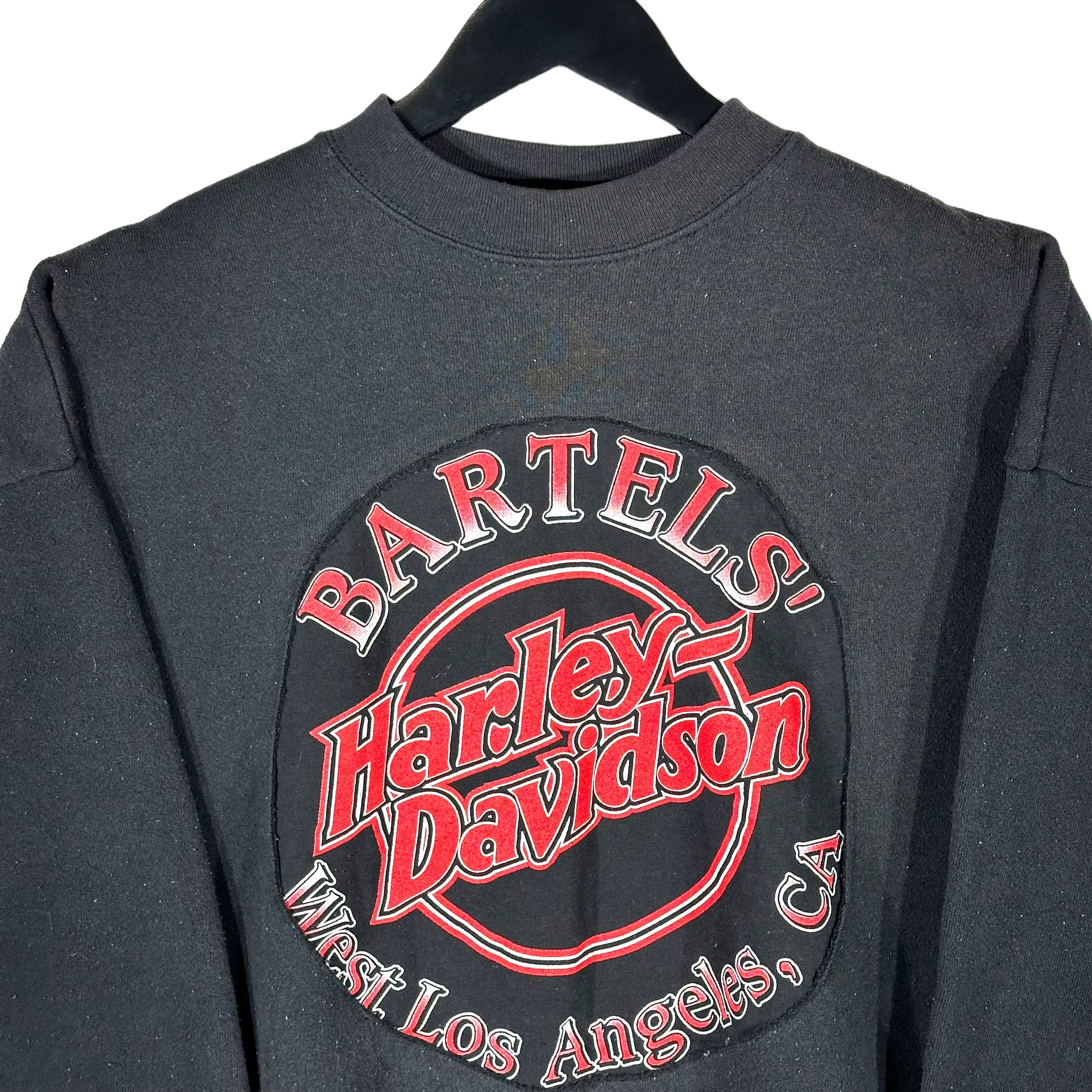 Vintage Harley Davidson Bartels Cut & Sew Crewneck