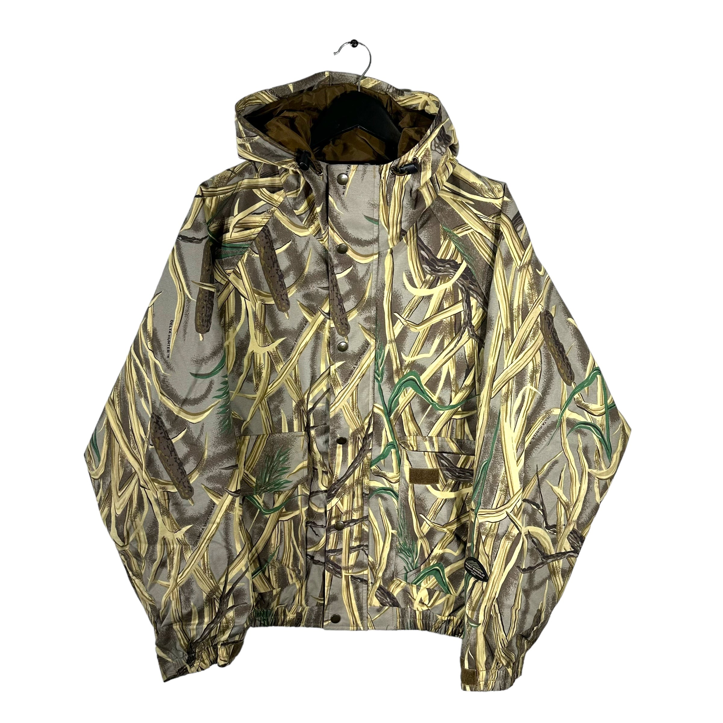 Vintage Columbia Full Zip Hooded Camo Jacket