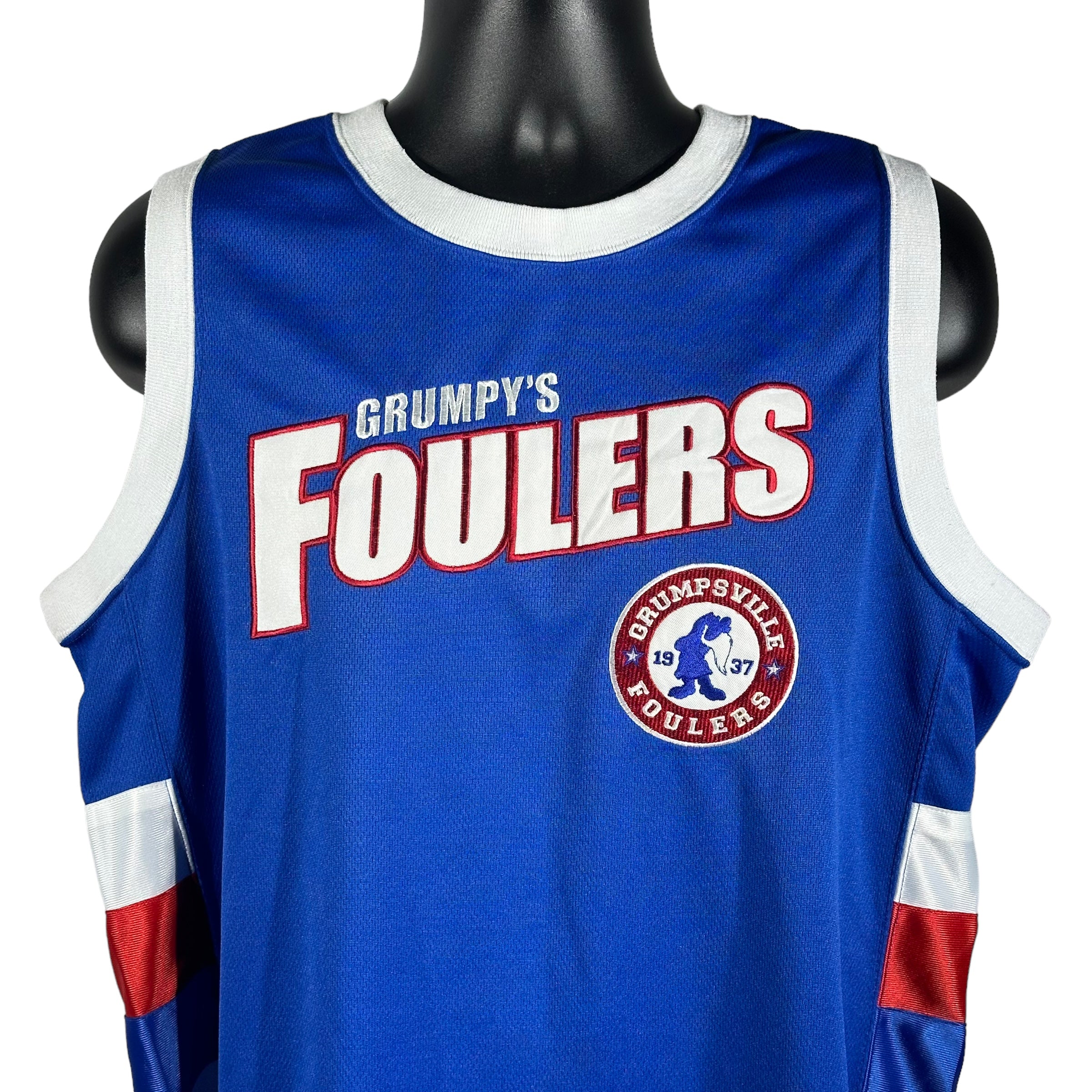 Vintage Disney Grumpsville Foulers Practice Jersey