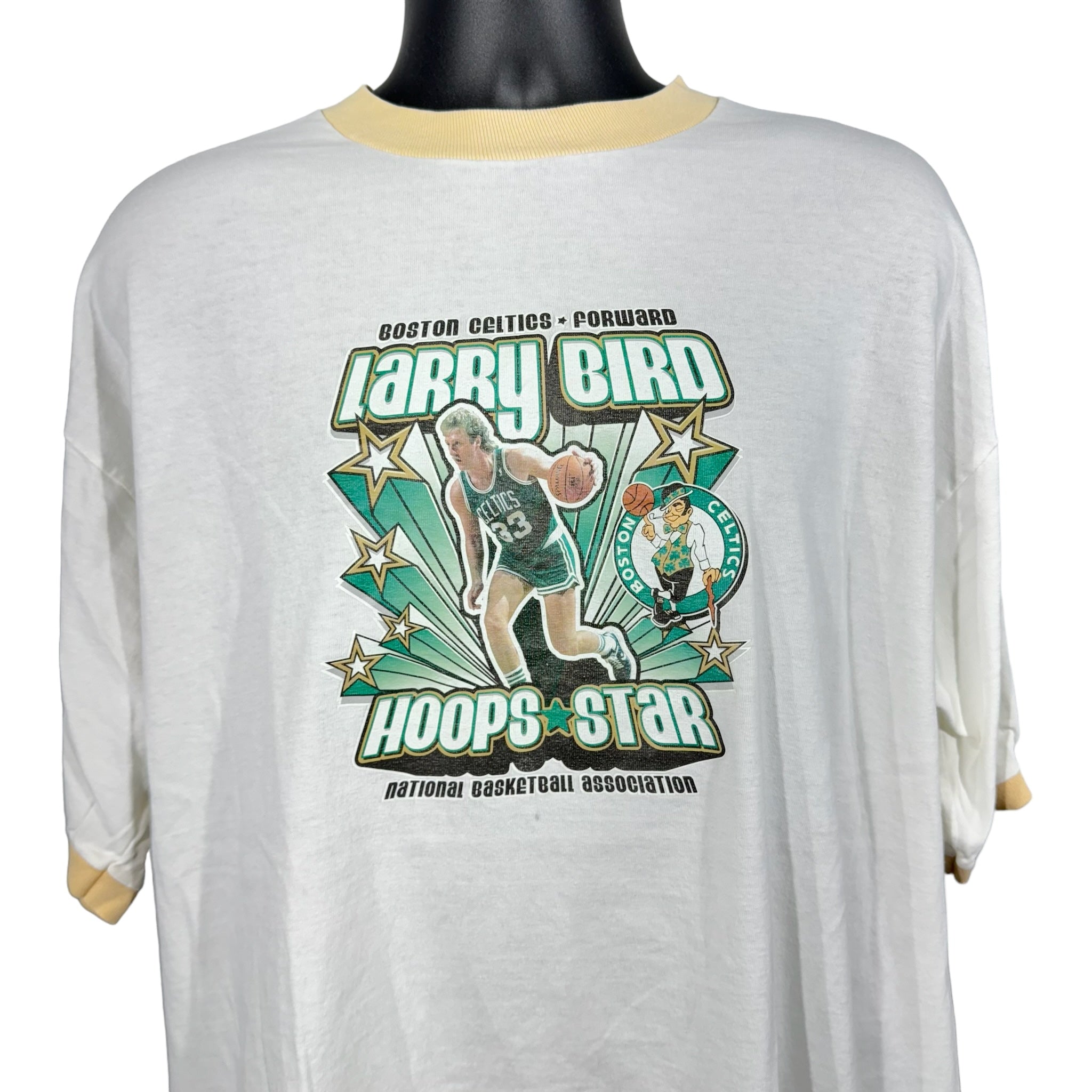 Vintage Larry Bird Hoops Star NBA Tee