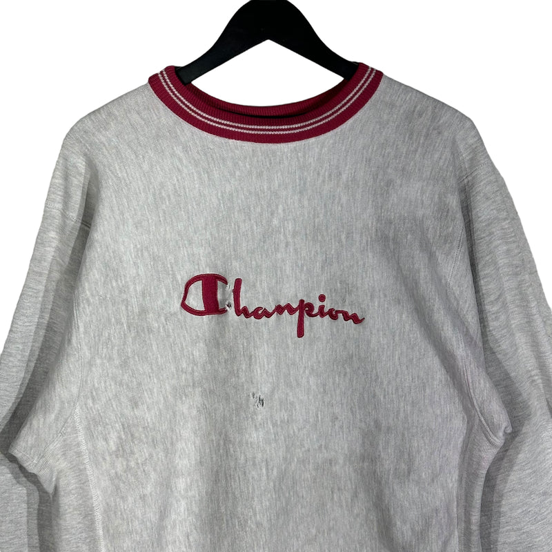 Vintage Champion Reverse Weave Spellout Crewneck