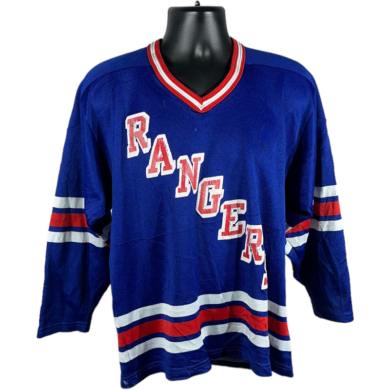 Vintage New York Rangers #11 Mark Messier Hockey Jersey