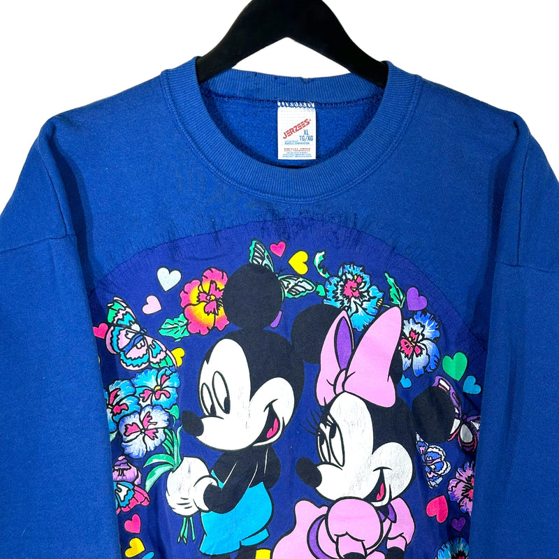 Vintage Mickey & Minnie Cut & Sew Crewneck