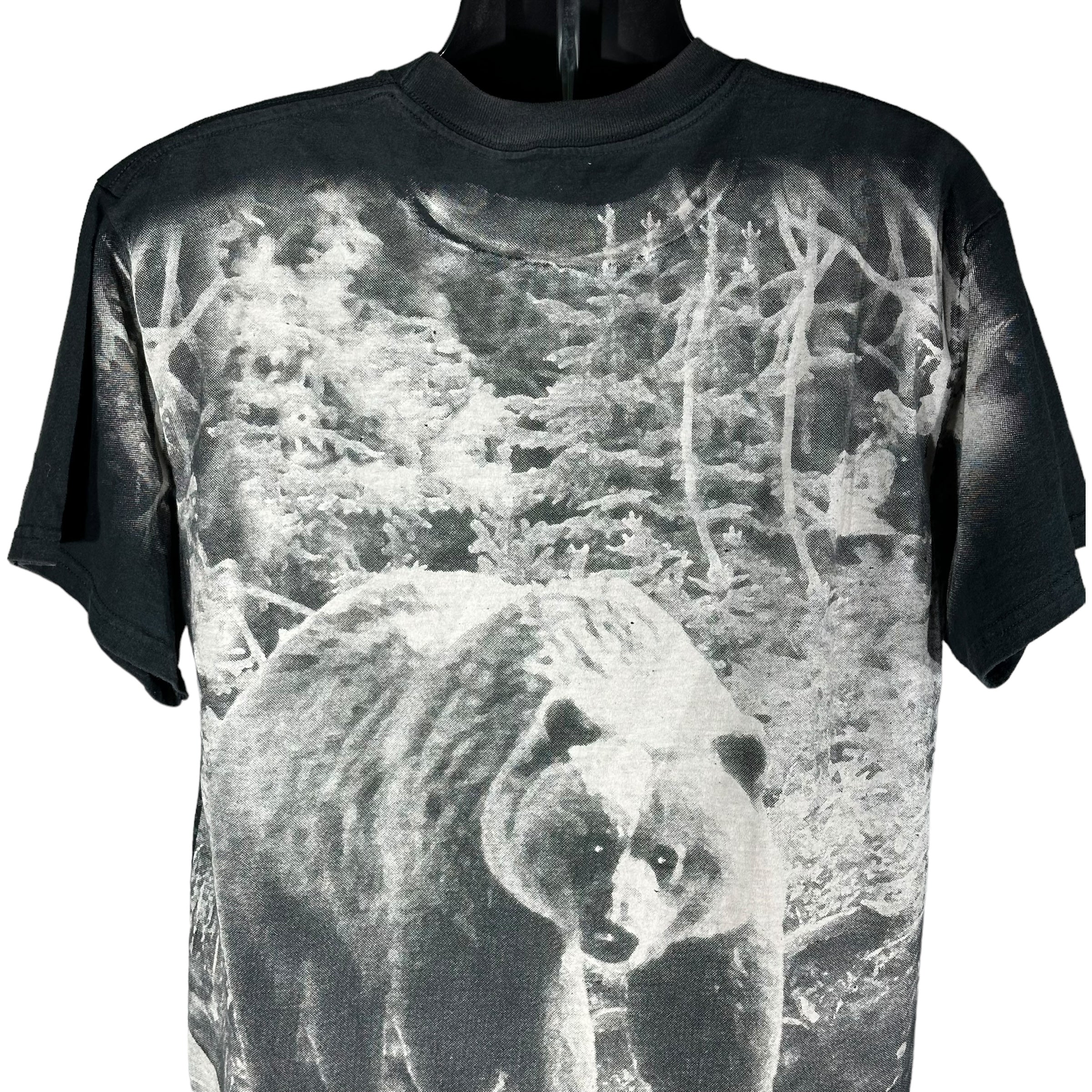 Vintage Nature Calls Grizzly Bear AOP Tee