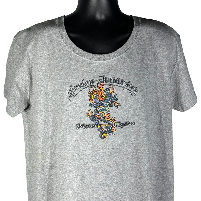 Vintage Harley Davidson Motor Cycles Dragon Tee