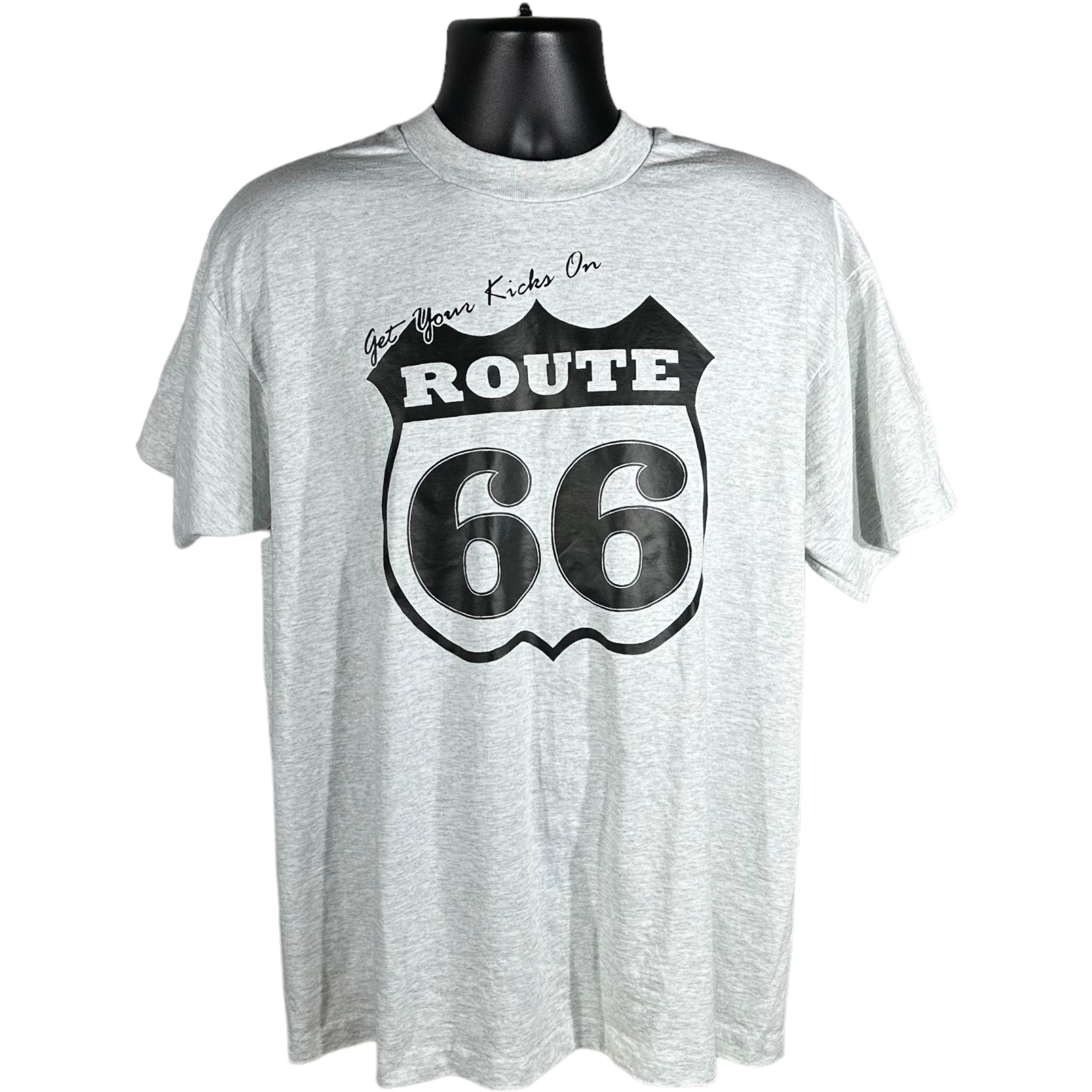 Vintage 'Get Your Kicks On Route 66' Tee