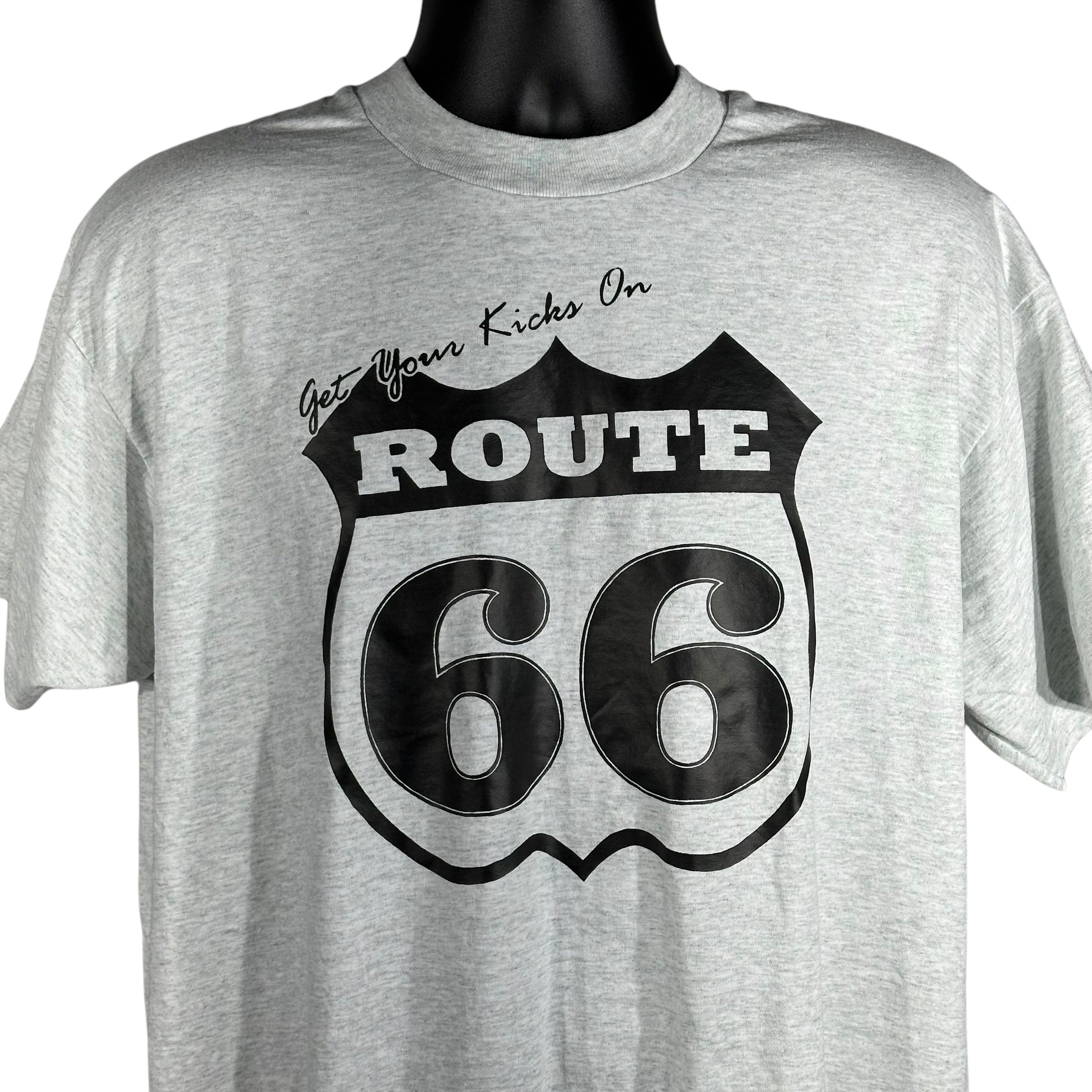 Vintage 'Get Your Kicks On Route 66' Tee