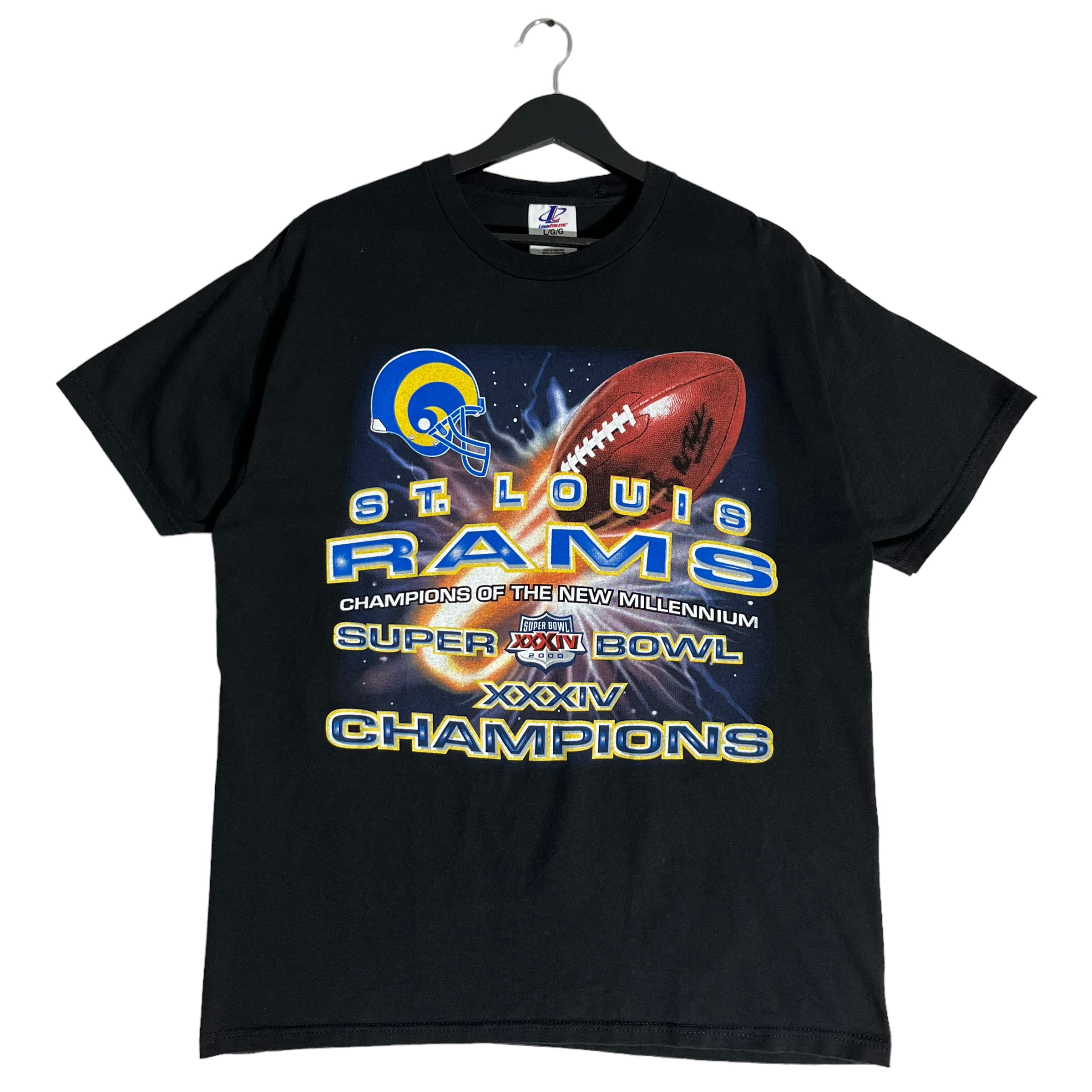 Vintage St. Louis Rams Champions Of The New Millenium Tee