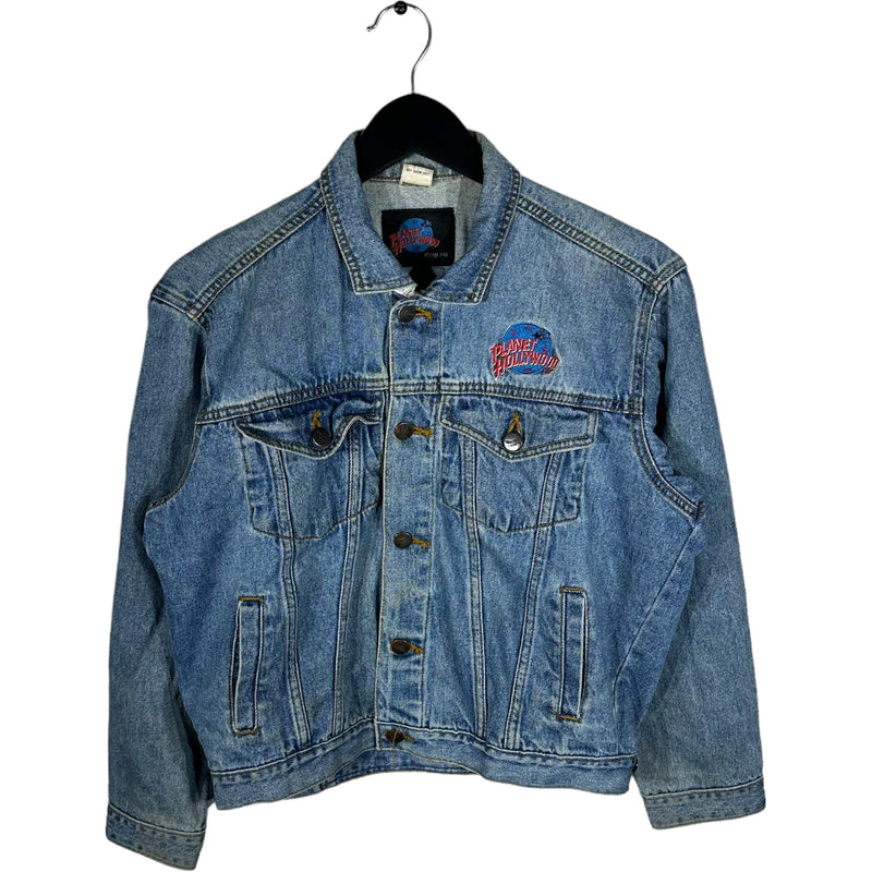 Vintage Planet Hollywood Denim Jacket