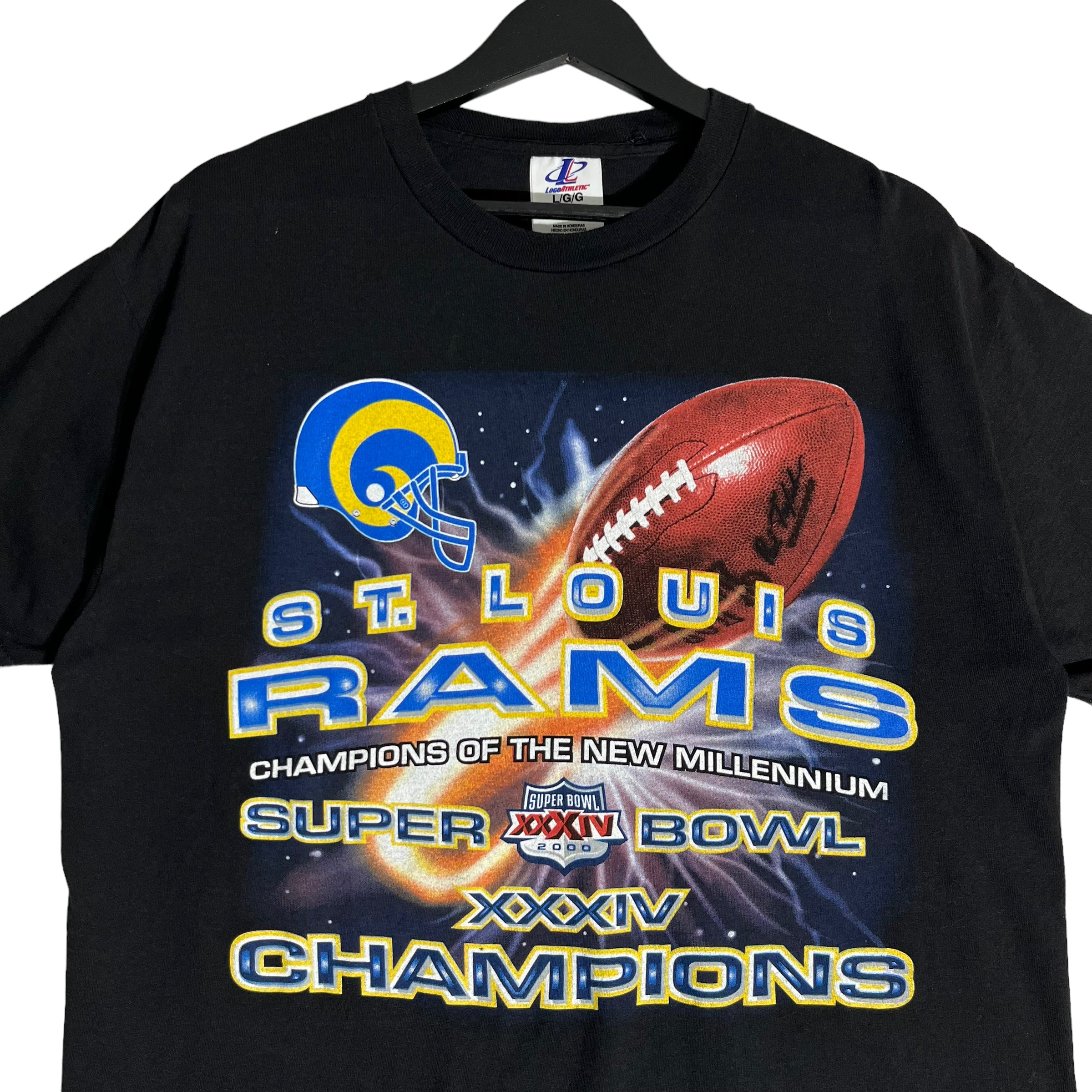 Vintage St. Louis Rams Champions Of The New Millenium Tee