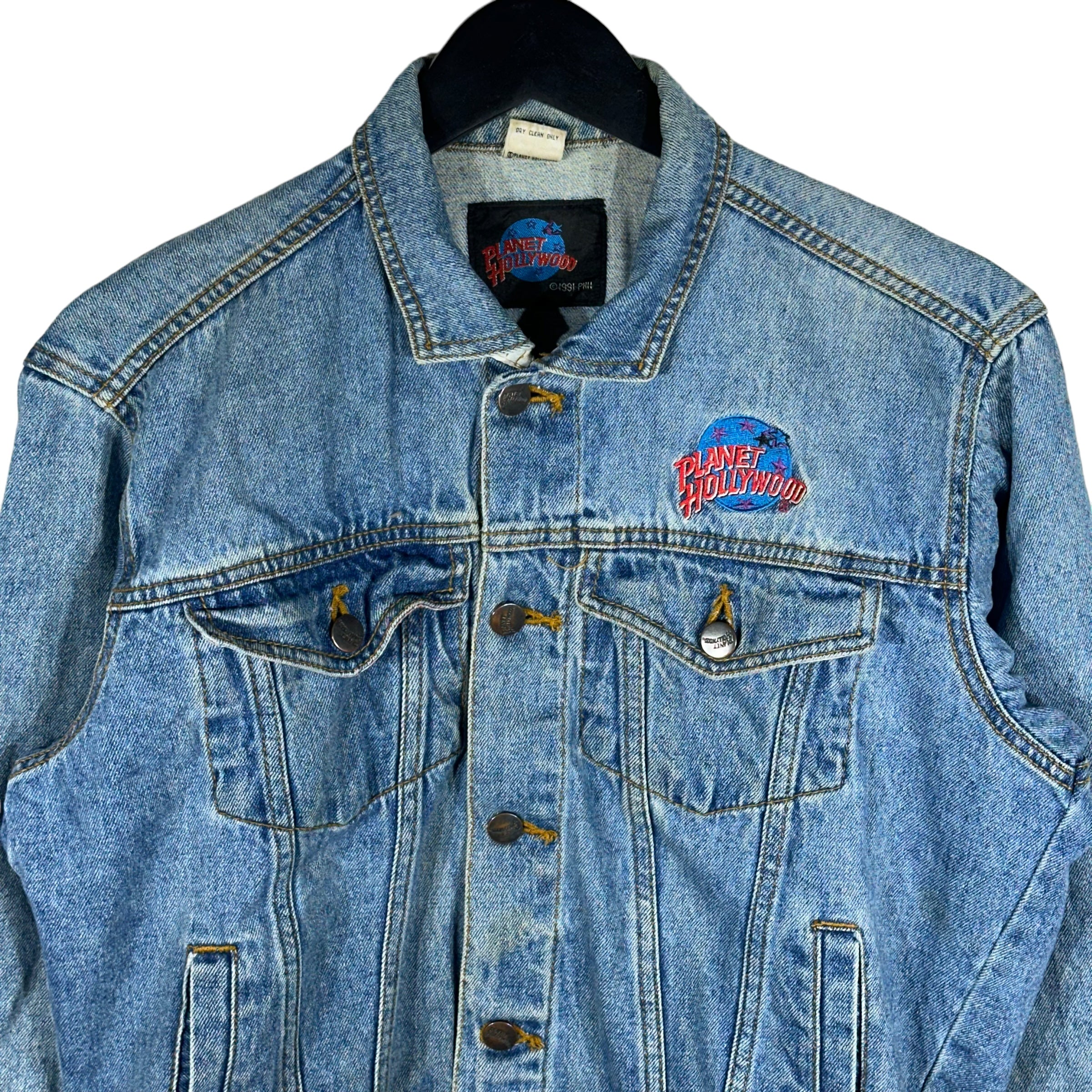 Vintage Planet Hollywood Denim Jacket