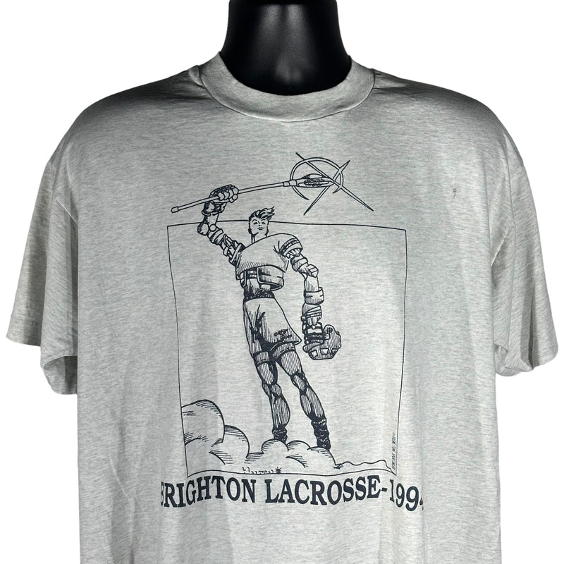 Vintage Brighton Lacrosse "Words Or Actions" Tee 1994