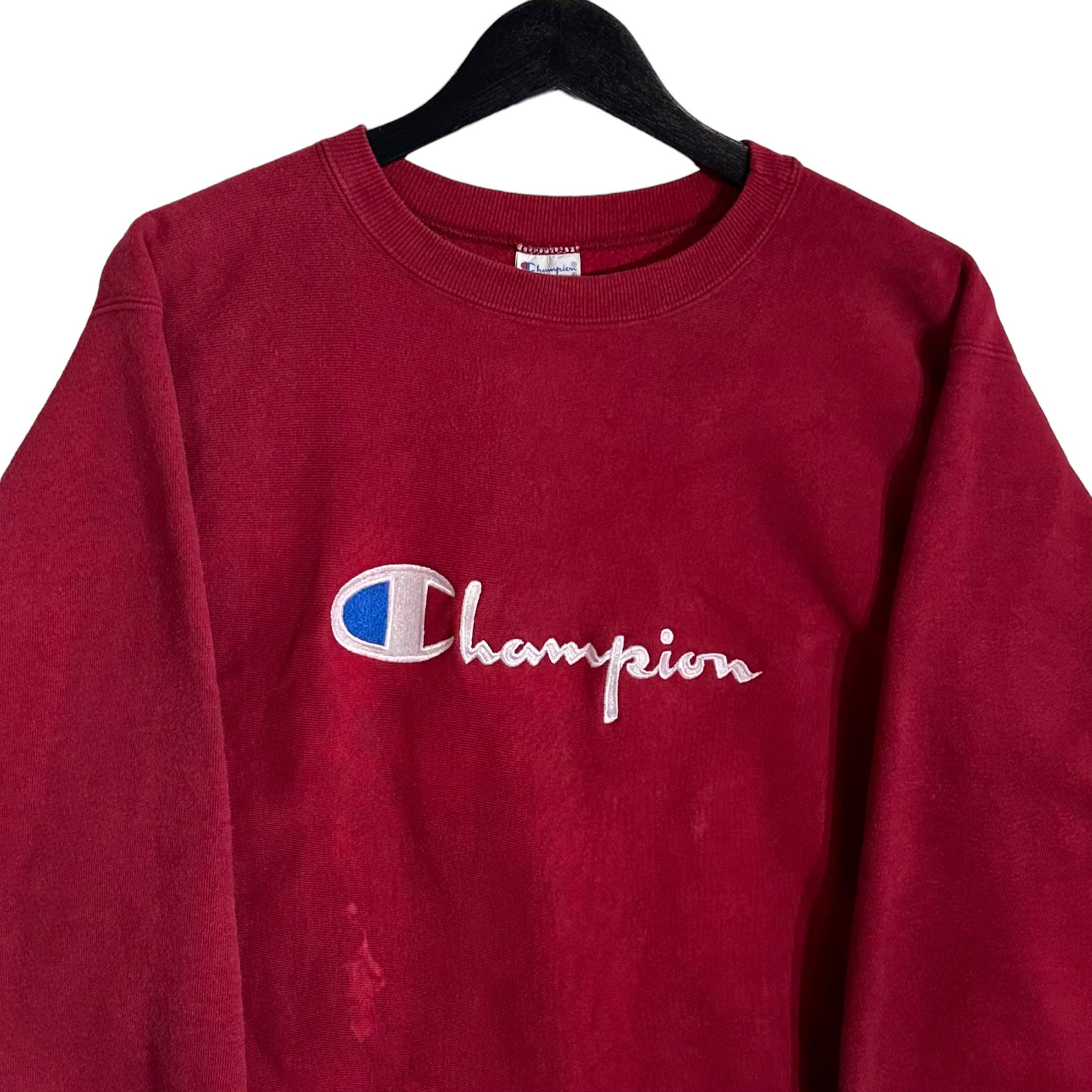 Vintage Champion Embroidered Reverse Weave Crewneck