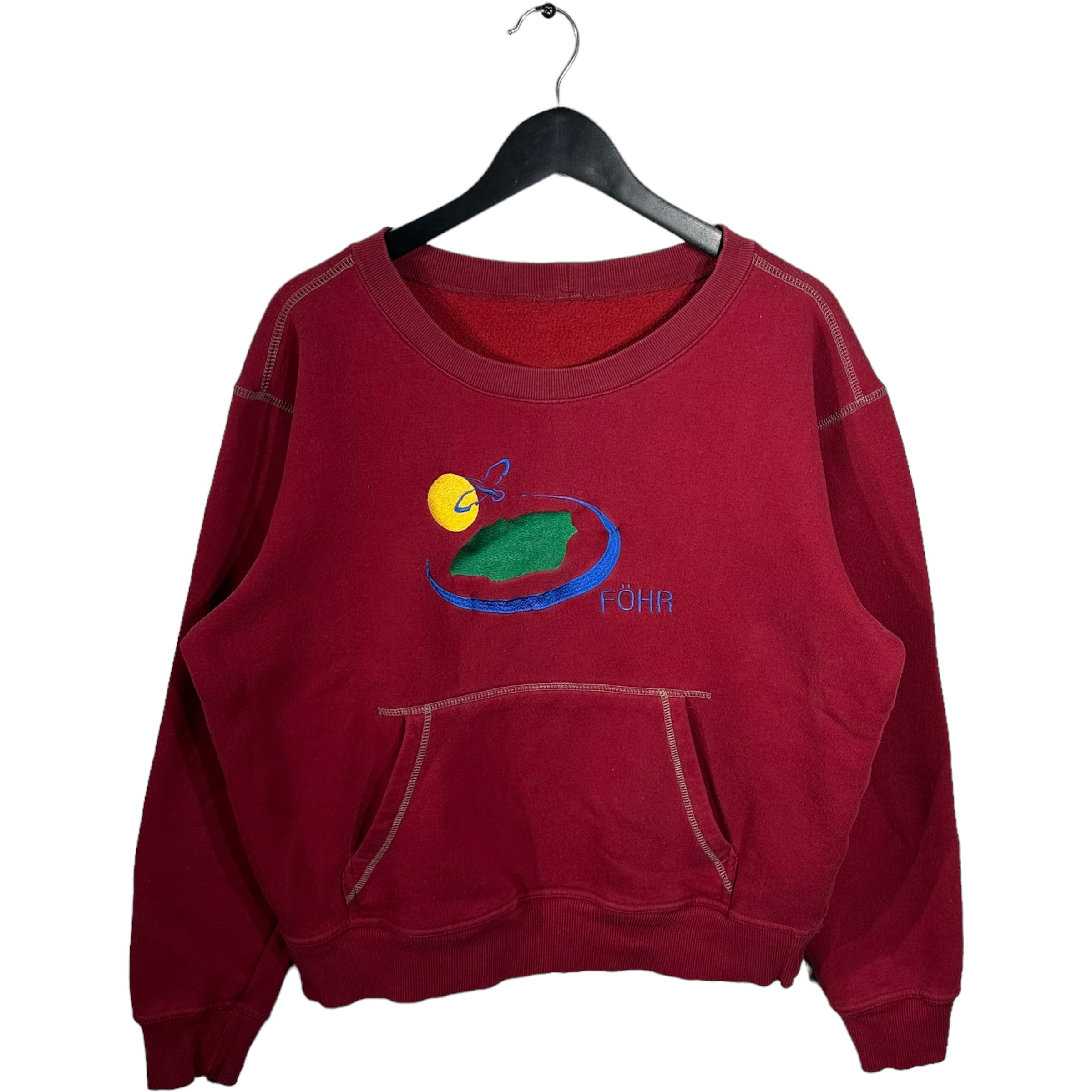 Vintage FOHR Embroidered Pocket Crewneck