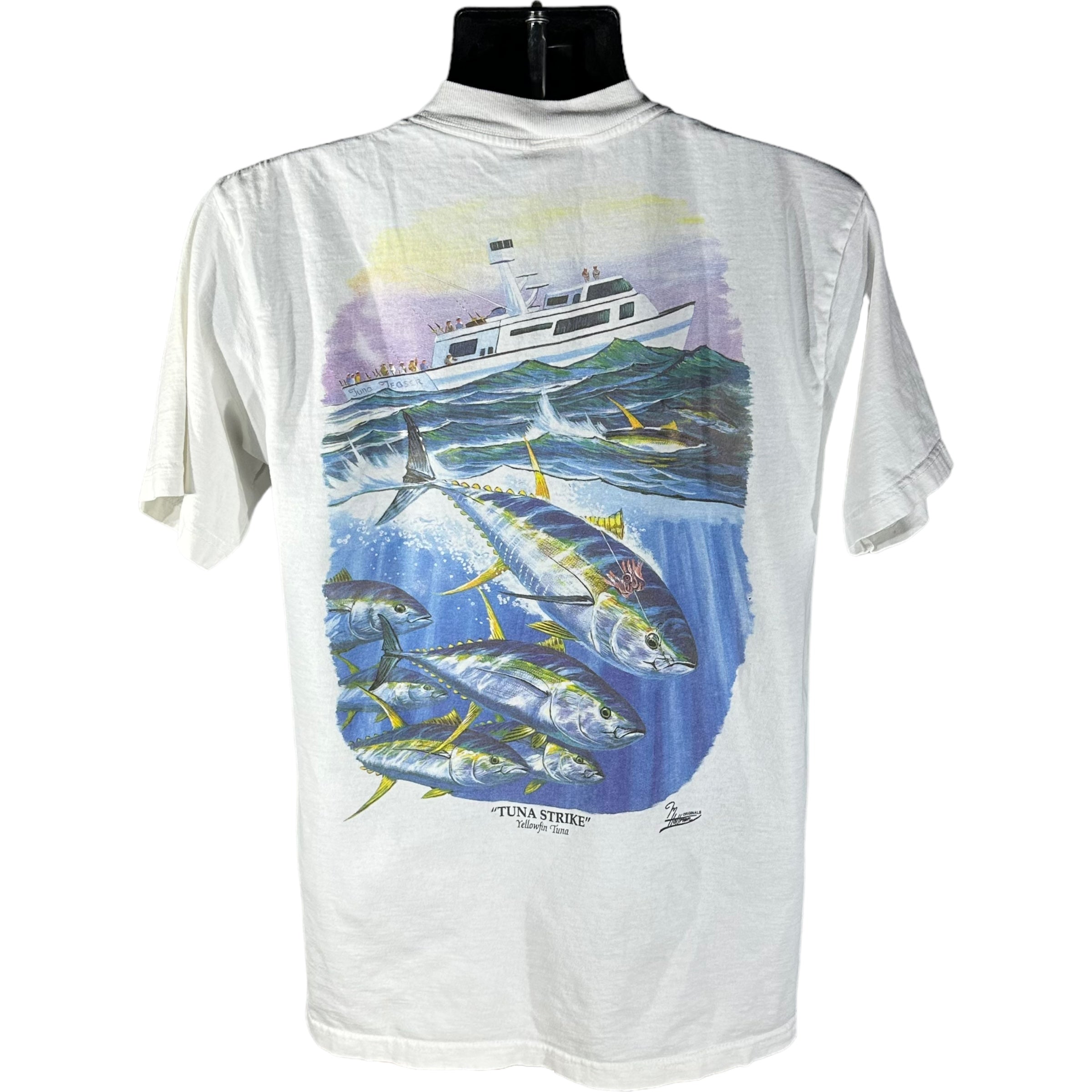 Vintage Tuna Strike Fishing Tee