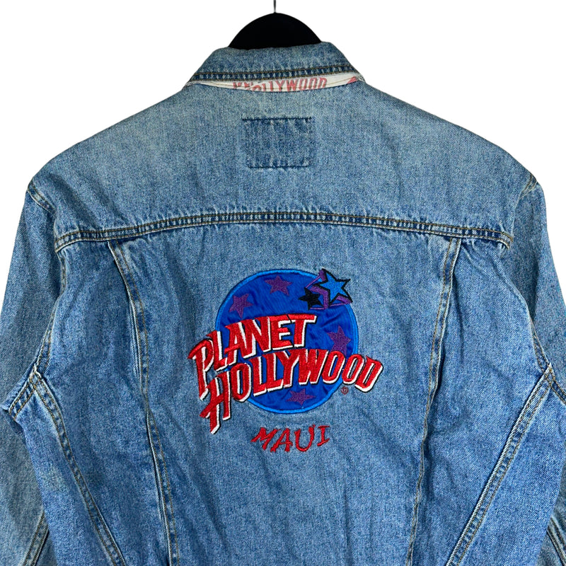 Vintage Planet Hollywood Denim Jacket