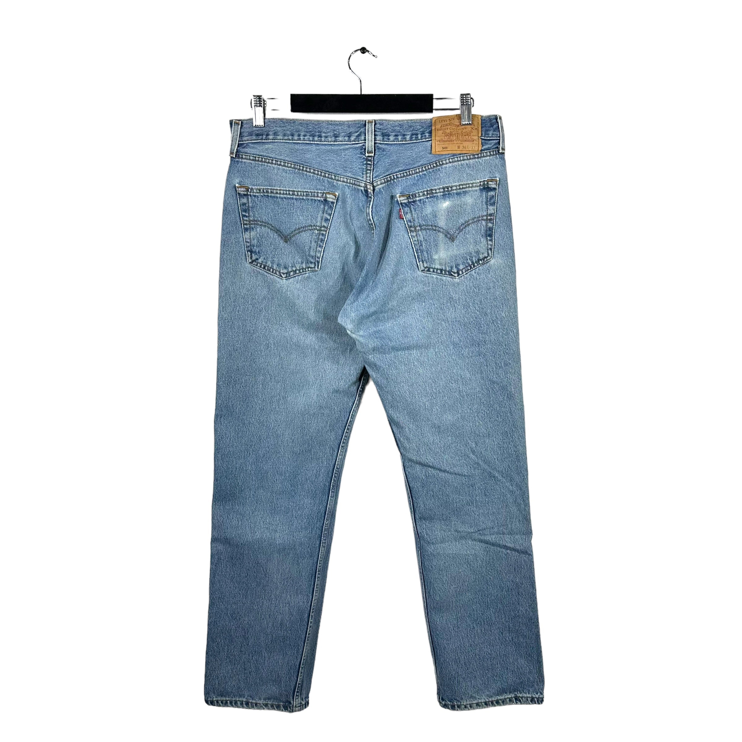 Levis 501 Button Fly Denim Jeans