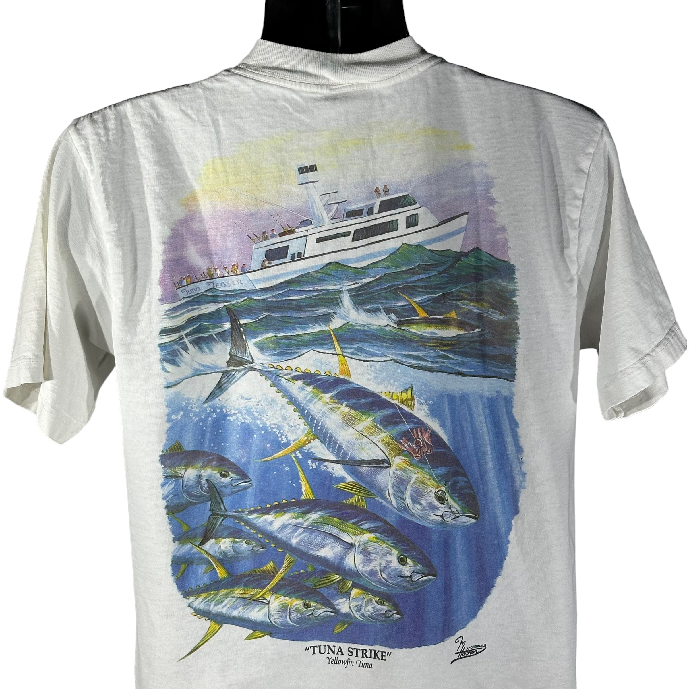 Vintage Tuna Strike Fishing Tee