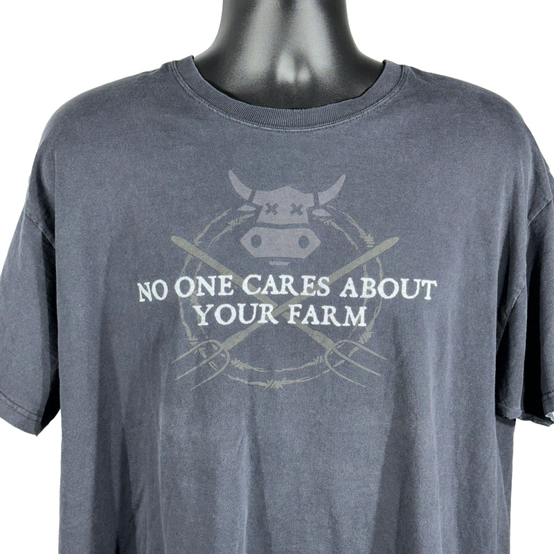 Vintage No One Cares About Your Farm Tee Jynx