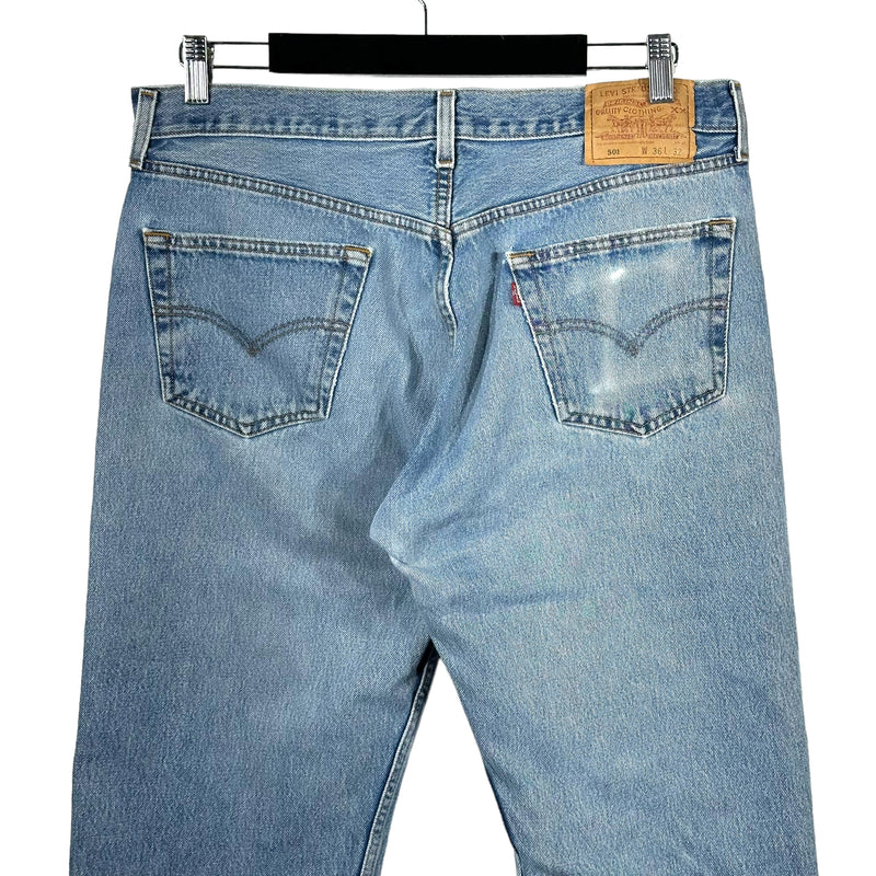 Levis 501 Button Fly Denim Jeans