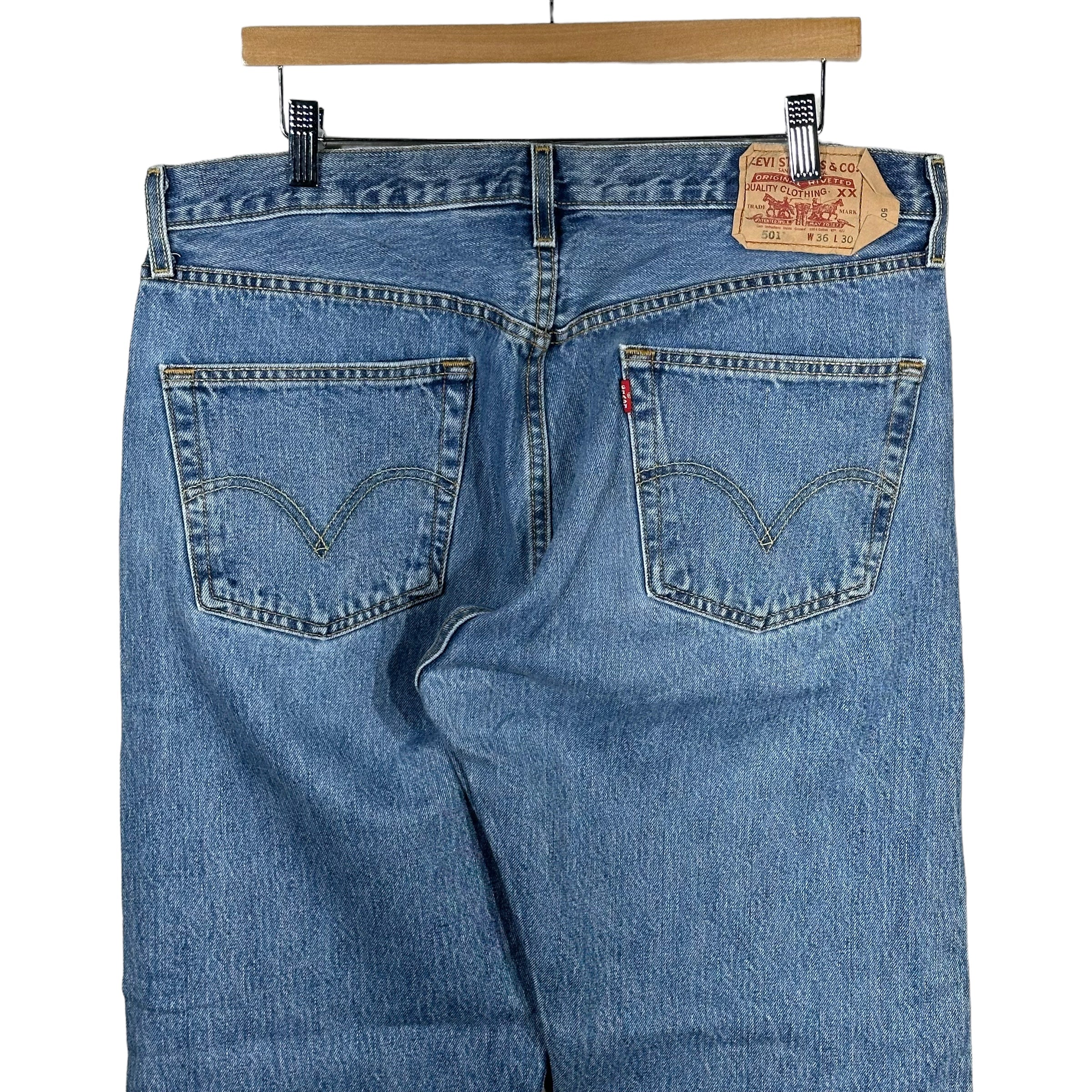 Vintage Levi's 501 Distressed Jeans