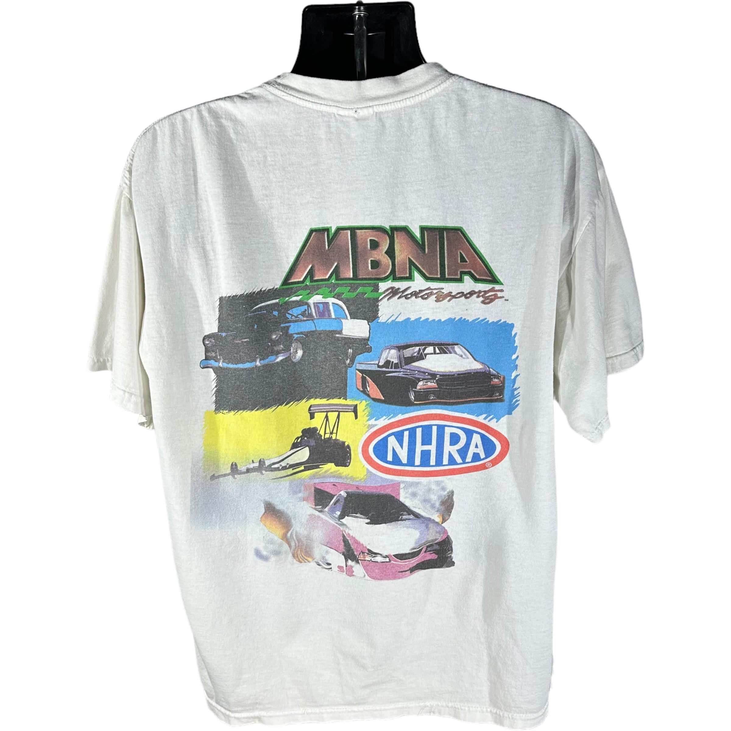 Vintage MBNA Motorsports NHRA Tee