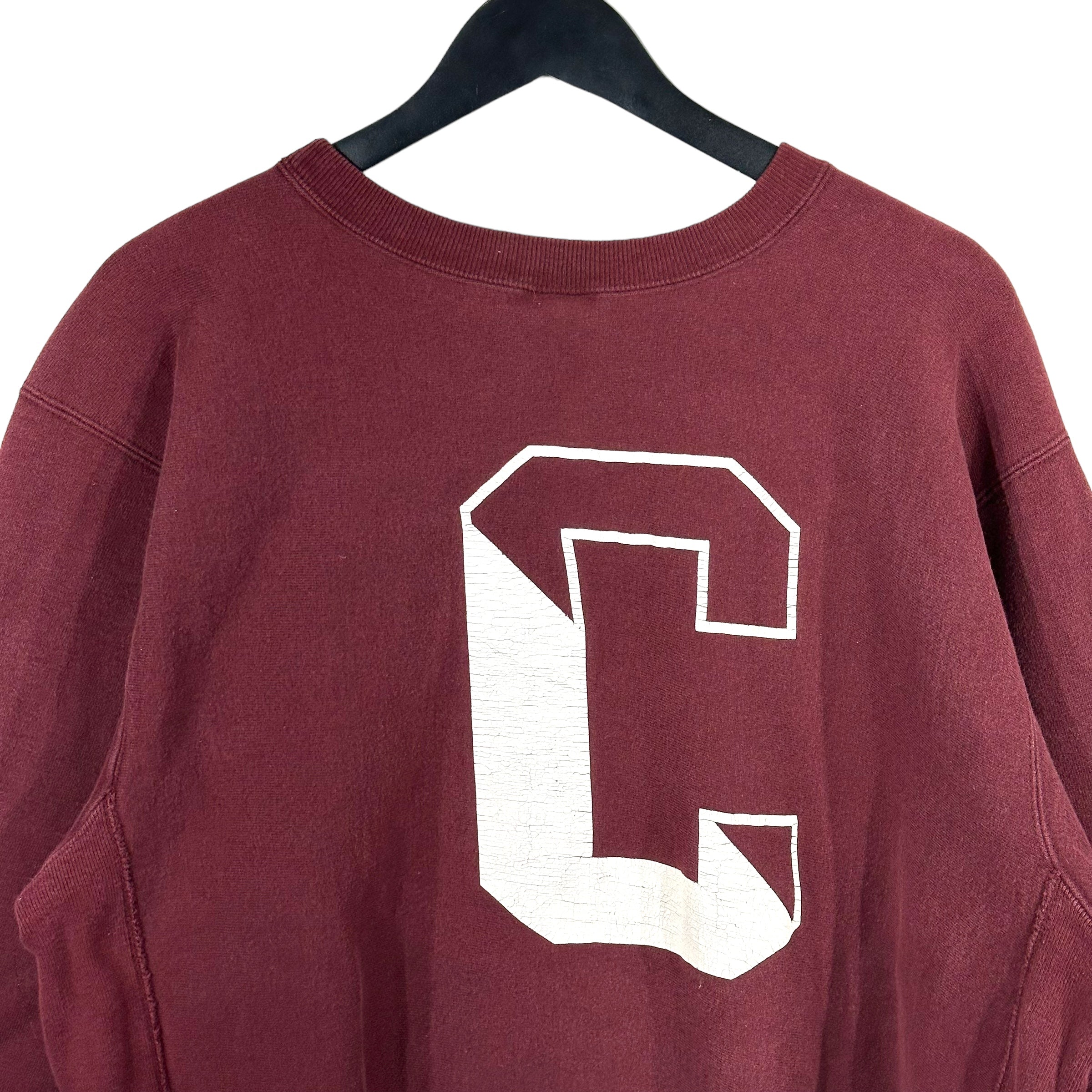 Vintage CCSU Carrol Hall Champion Reverse Weave Crewneck