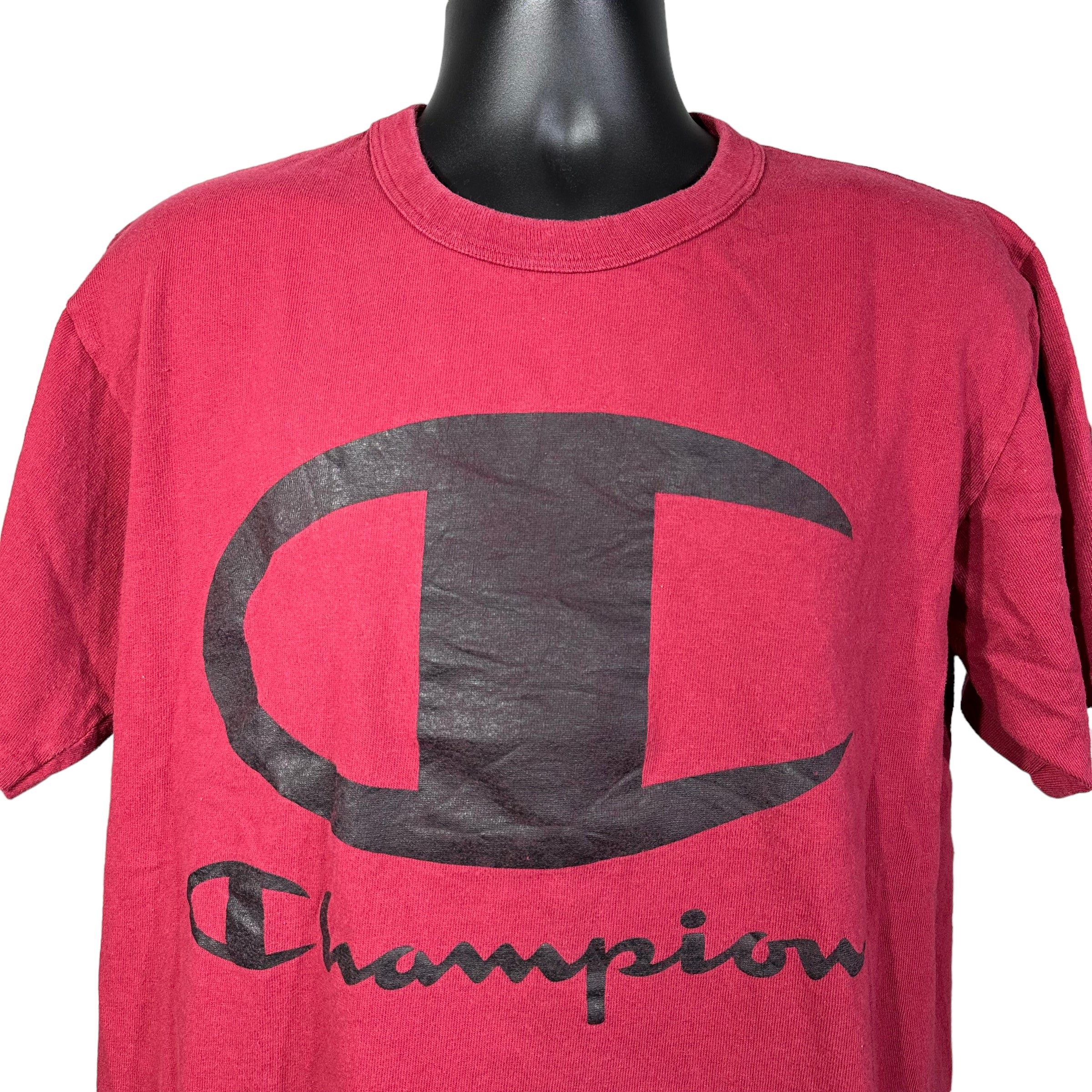Vintage Champion Large Logo Tee