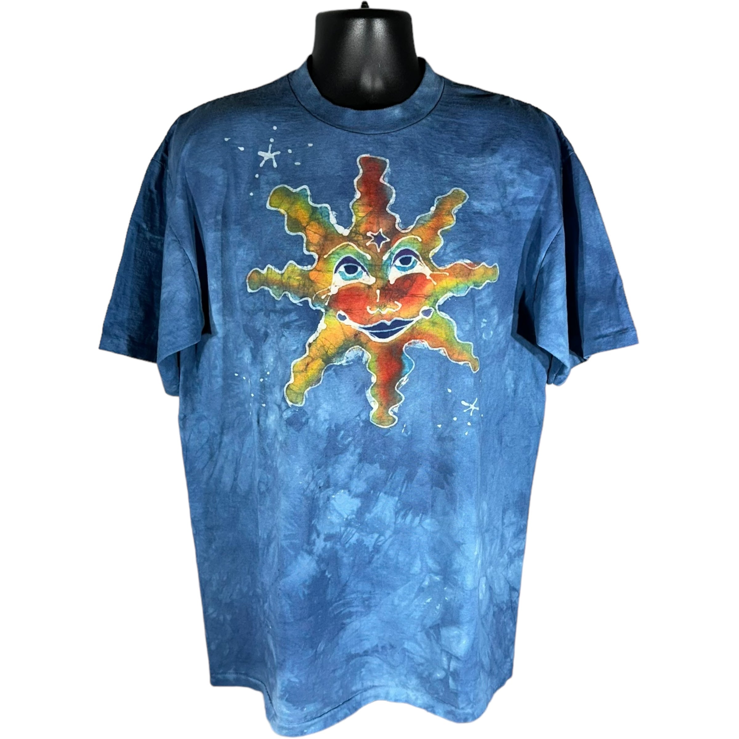 Vintage Tye Dye Sun Graphic Tee