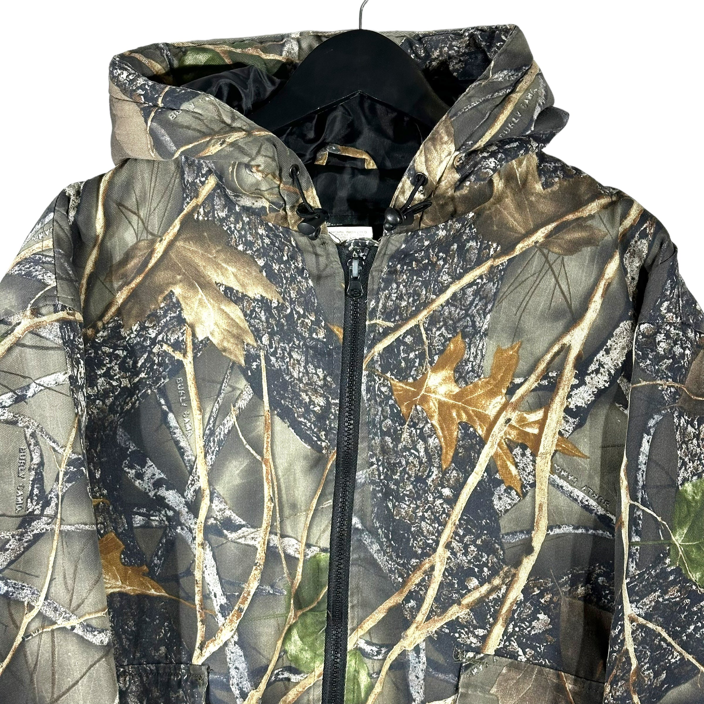 Vintage WFS Full Zip Hooded Camo Jacket