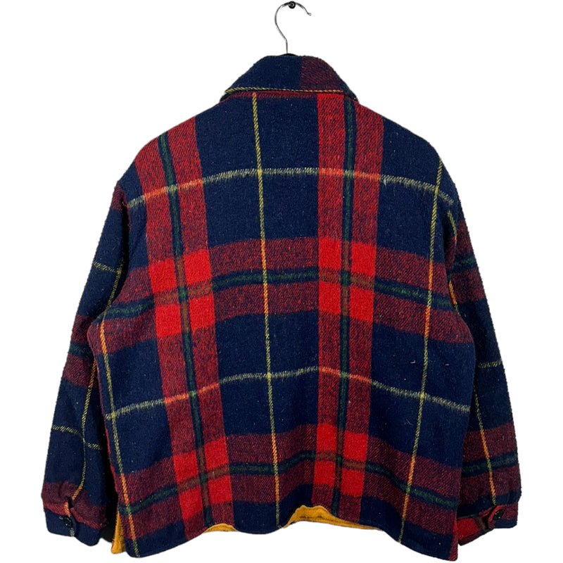 Vintage CPO Flannel Button Up Jacket