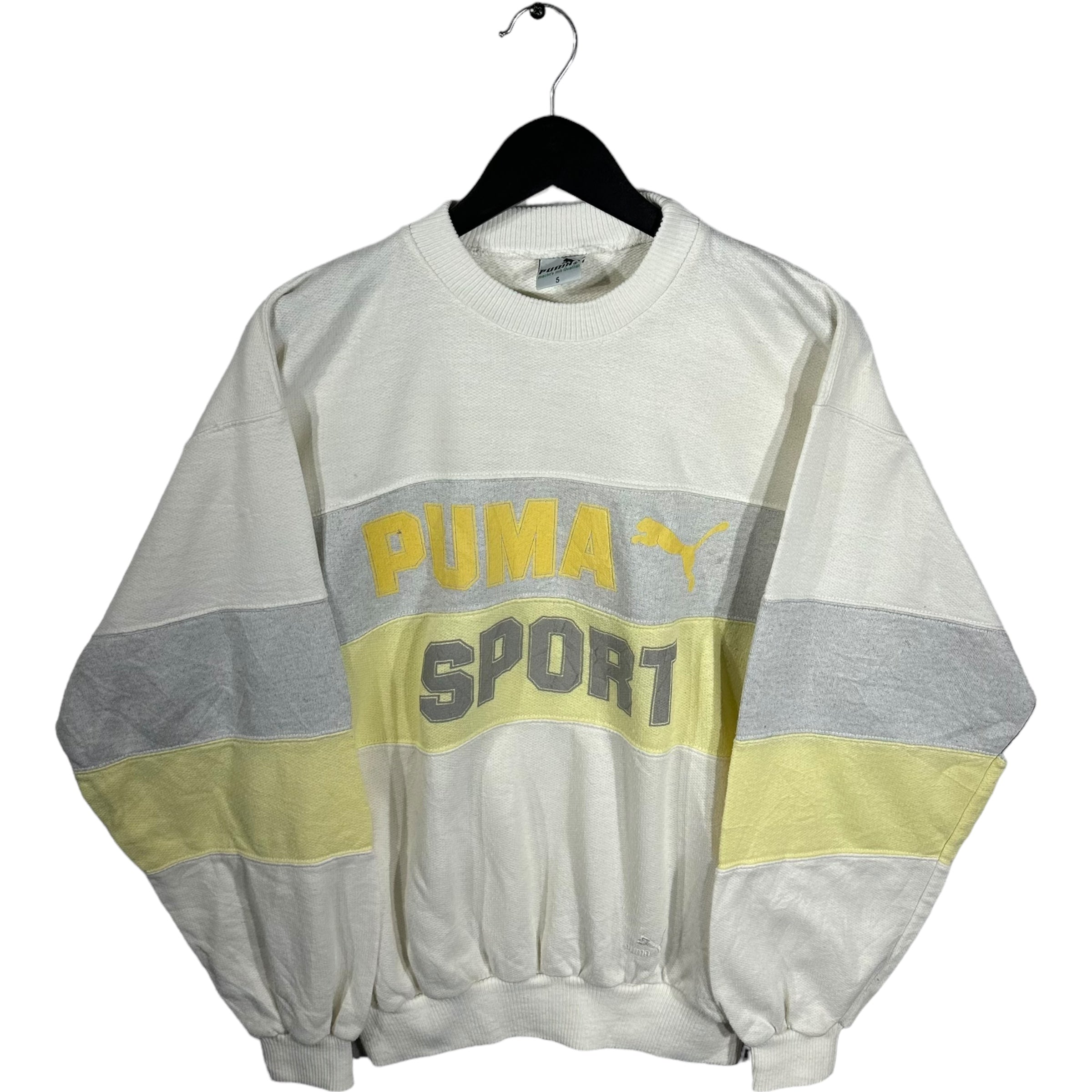 Vintage Puma Sport Spellout Crewneck