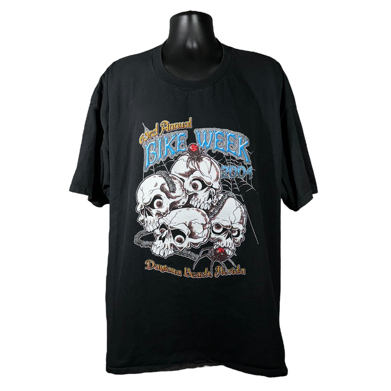 Vintage 63rd Bike Week Skull Tee