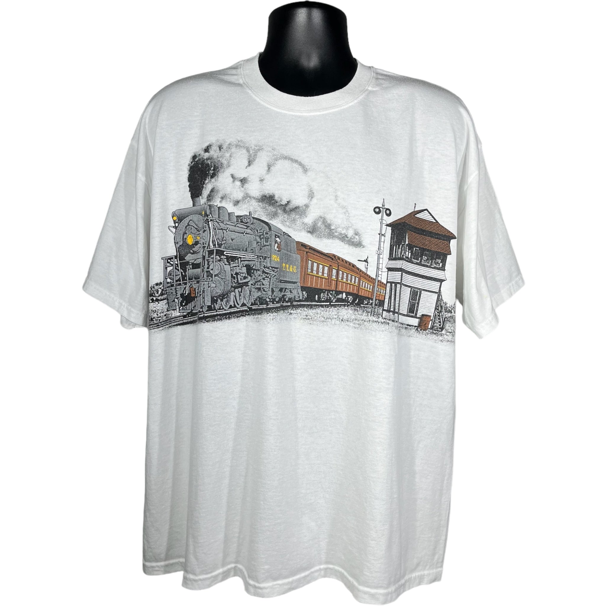 Vintage Steam Engine Train Tee