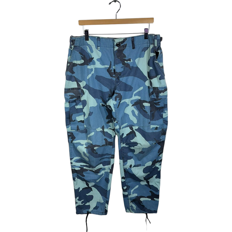 Vintage Camo Military Cargo Pants